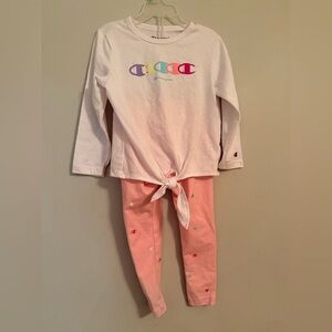 Champion girls size 4 outfit -NWOT